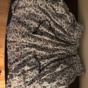 Gap patterned dressy flare shorts